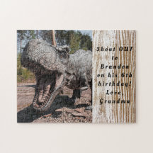 Dinosaur Boys Birthday Present Gift Tyrannosaurus