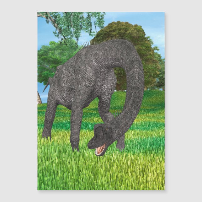 Dinosaur Brachiosaurus (Front)