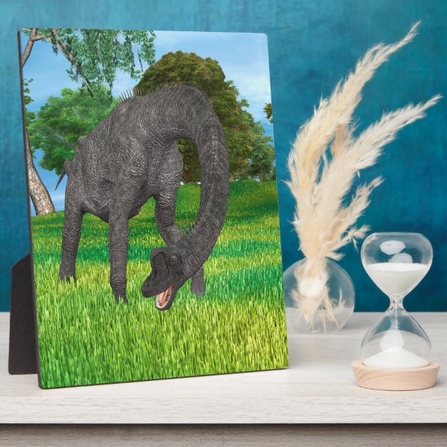 Dinosaur Brachiosaurus Plaque (Side)
