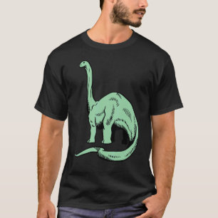 Dinosaur Brontosaurus Cute Prehistoric Foot Dino f T-Shirt