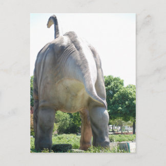 Dinosaur Brontosaurus Postcard