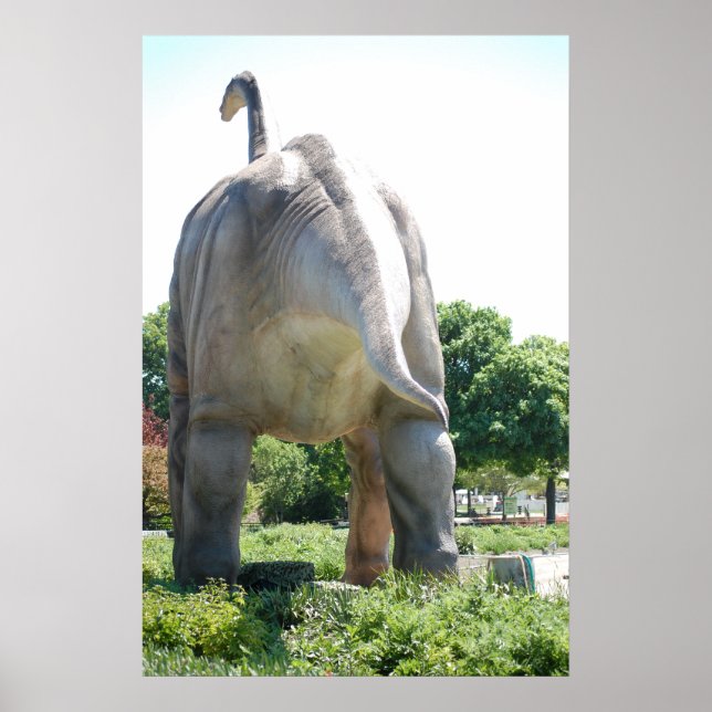 Dinosaur Brontosaurus Poster (Front)