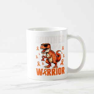 Dinosaur Brother Of Warrior Leukemia Awareness Sup Coffee Mug