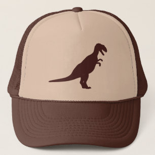 Dinosaur Brown Trucker Hat