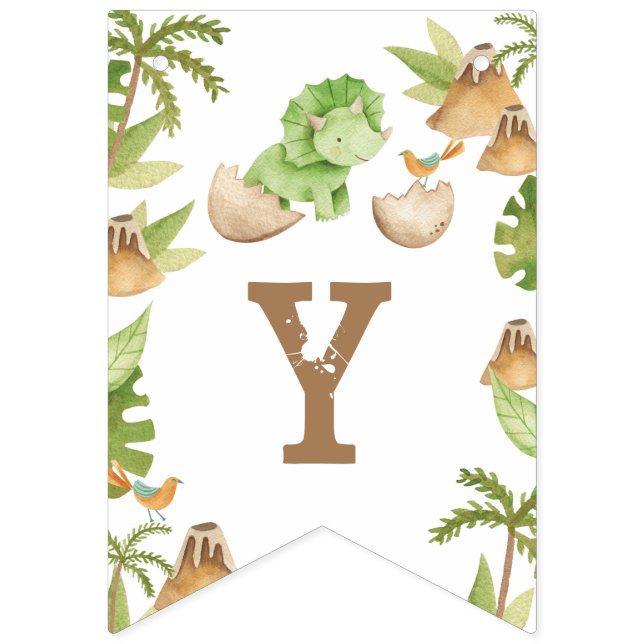 Dinosaur Bunting (Thirteenth Flag)