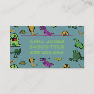 Dinosaur Business Card