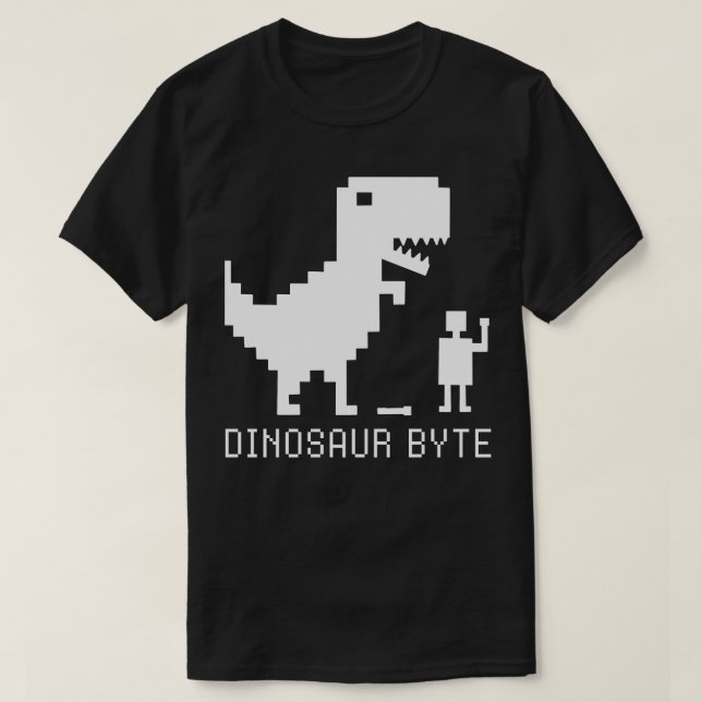 Dinosaur Byte T-Shirt (Design Front)