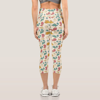 Dinosaur Capri Leggings