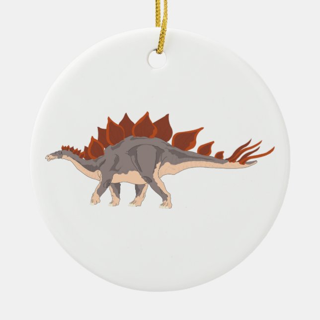 Dinosaur Ceramic Tree Decoration (Front)