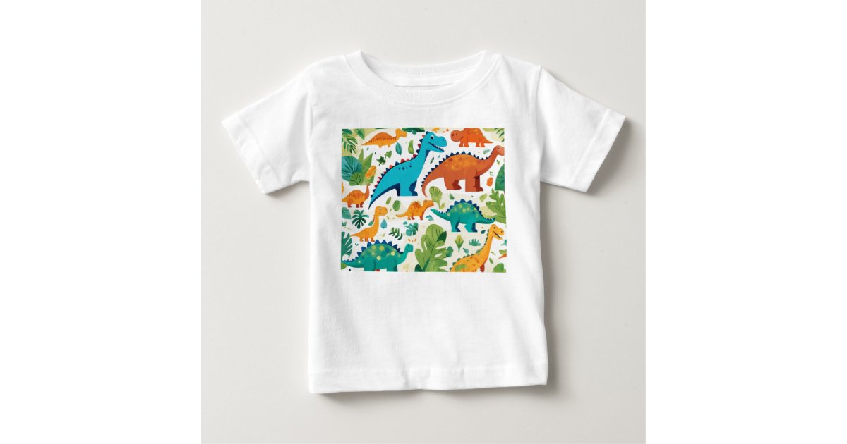 Dinosaur Character Clothes Baby TShirt Zazzle