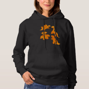 Dinosaur Chicken Nugget Kids Men Women Nuggets Hoodie
