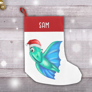 Dinosaur Christmas Stockings   Cute Dinosaur Green