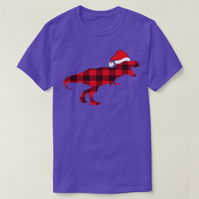 dinosaur christmas T-Shirt (Design Front)