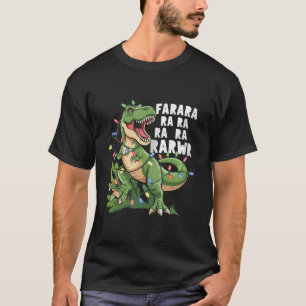 Dinosaur Christmas Tree Rex Xmas Gifts  T-Shirt
