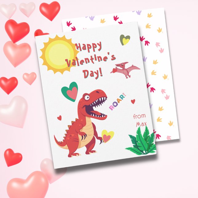 Dinosaur Classroom Valentine's Day Cards (Dinosaur Classroom Valentine's Day Cards
)