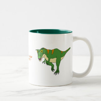 Dinosaur Coffee Cup T-Rex and Stegosaurus