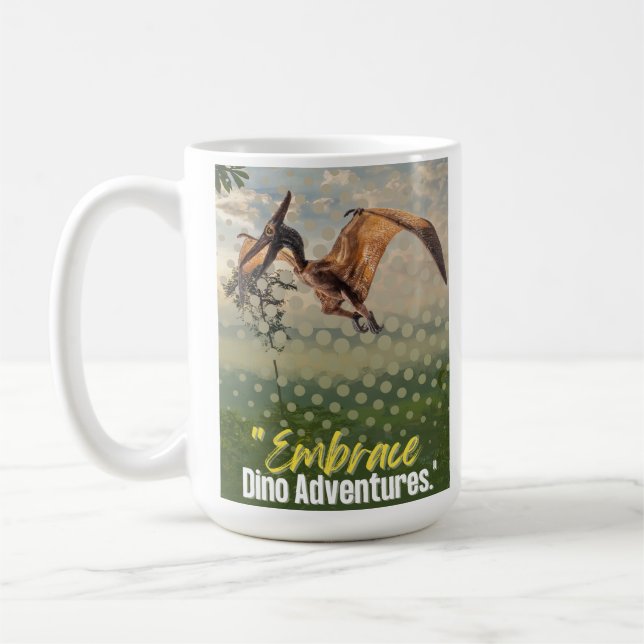 dinosaur coffee mug (Left)