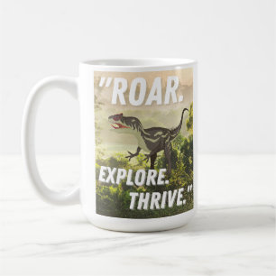 dinosaur coffee mug