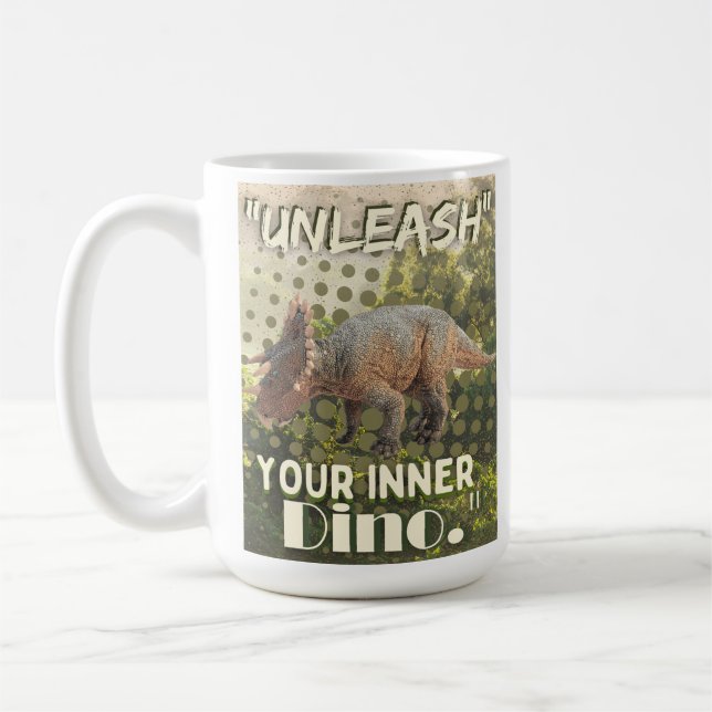 dinosaur coffee mug (Left)