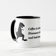 Dinosaur coffee