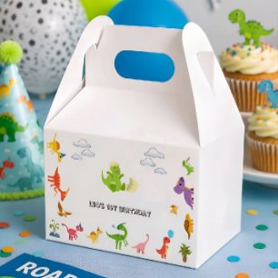 Dinosaur / Cute Dino Boy Birthday Favour Box