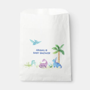 Dinosaur Cute Watercolor Baby Shower Party  Favour Bag