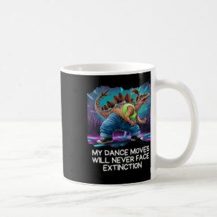 Dinosaur Dance Funny Dancing Dino  Coffee Mug