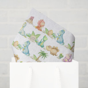 Dinosaur Decoupage Tissue Paper