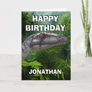 Dinosaur Dino Jungle Card