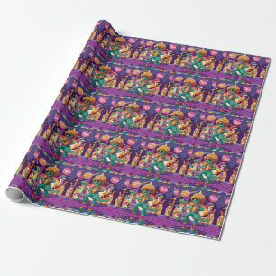 Dinosaur Disco Dig Foam Boards Wrapping Paper