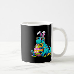 Dinosaur Easter Bunny Egg Happy Eastrawr T Rex Kid Coffee Mug
