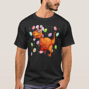 Dinosaur Easter Egg   Funny Tyrannosaurus Easter S T-Shirt