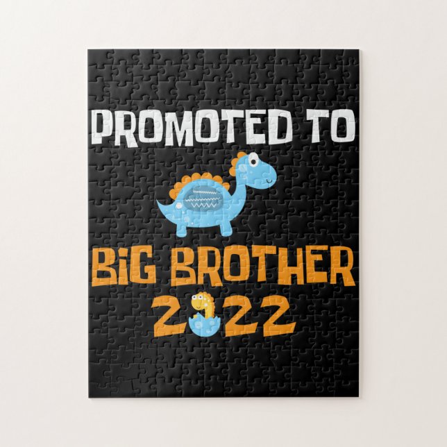 Dinosaur Egg Hatching Promoted To Big Brother Jigsaw Puzzle (Vertical)