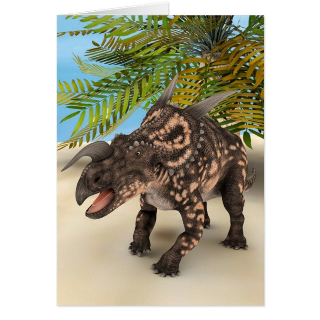 Dinosaur Einiosaurus (Front)