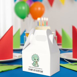 Dinosaur Favor Boxes - You Personalize Them