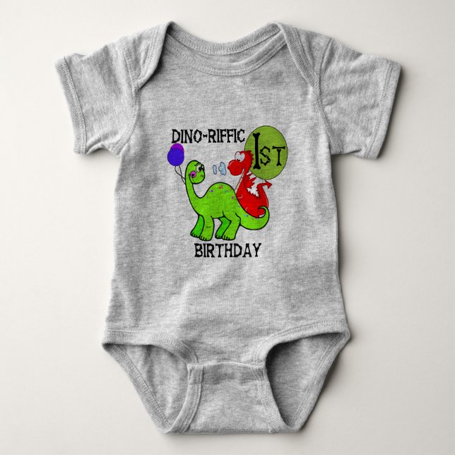 Dinosaur First Birthday Tshirts and Gifts (Front)