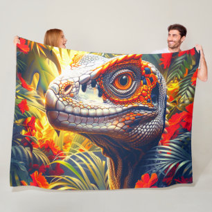Dinosaur Fleece Blanket