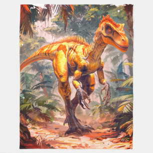 Dinosaur Fleece Blanket