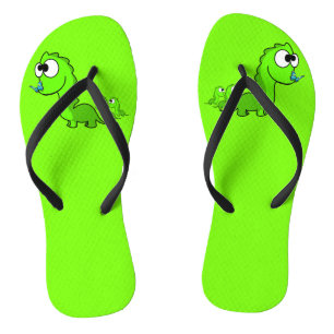Dinosaur  Flip Flops