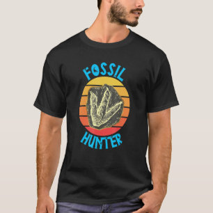 Dinosaur Footprint Fossil Hunter Paleontologist T-Shirt