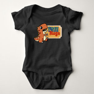 Dinosaur Free Hugs Baby/toddler/kids Apparel  Baby Bodysuit