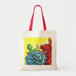 Dinosaur Friends Tote Bag