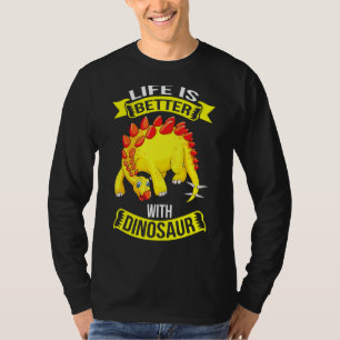 Dinosaur From Cretaceous Period Cute Dinos T-Shirt