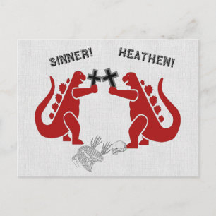 Dinosaur Games Postcard
