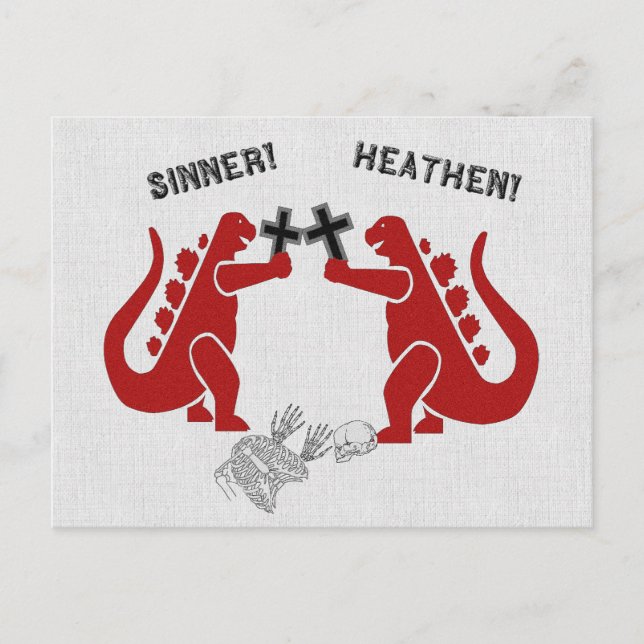 Dinosaur Games Postcard (Front)