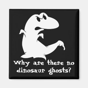 Dinosaur Ghost Magnet