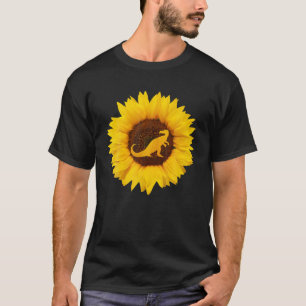 Dinosaur Gift For Women Men T-rex Animal Sunflower T-Shirt