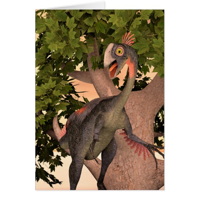 Dinosaur Gigantoraptor (Front)