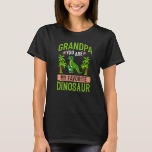 Dinosaur Grandpa Saurus Grandpasaurus T-Shirt
