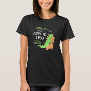 Dinosaur Guinea Pig Dangerous T Rex - Dwarf Hamste T-Shirt